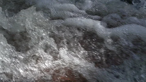 Rushing river in Denver Stock Footage 318336951