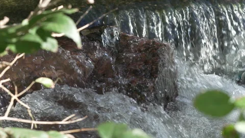 Rushing river in Denver Stock Footage 318336988