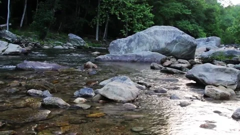 Rushing river 스톡 동영상 241533757