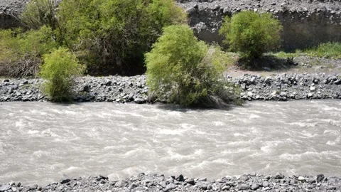A rushing river Stock-Footage 347272673