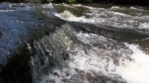 Rushing Stream 4 Stock Footage 36542385