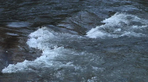 Rushing Water 2 Stock Footage 24704854