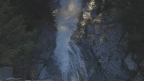 Rushing Water Downstream Video stock 154327151