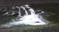 Rushing Water Flows Over Barrier In The Hirai-gawa River Tokyo 4K 4k or 4k+ Resolution