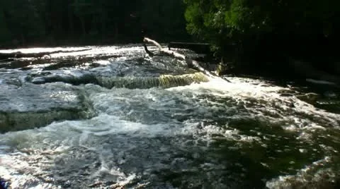 Rushing Water Stock Footage 21279966