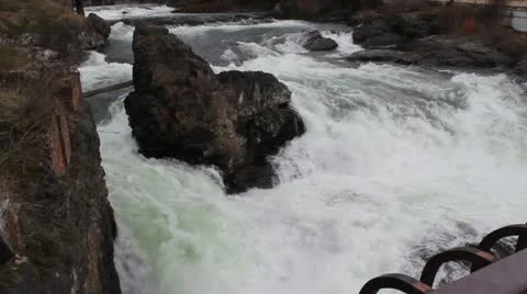 Rushing water Stock Footage 22023035