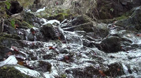 Rushing Water Stock Footage 22474199