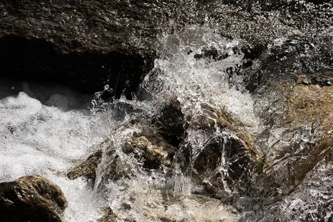 Rushing water Stockfoto's