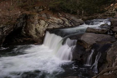 Rushing Waterfall Stock Photos