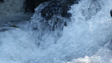 Rushing white water Video stock 108061835