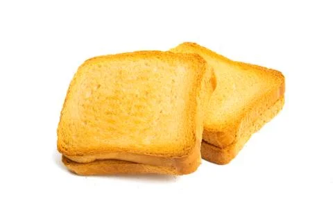 Rusk isolated Stock Photos