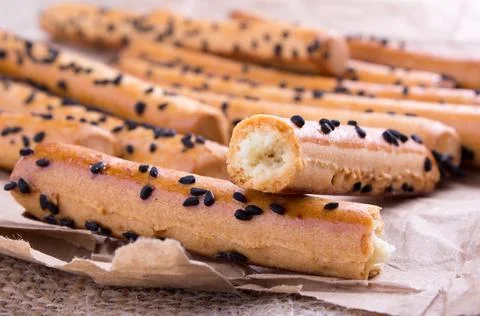 Rusk stick bakery Stock Photos