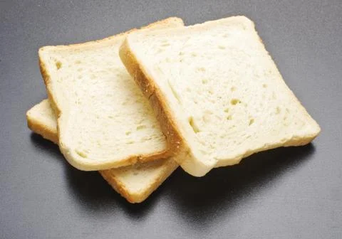 Rusks on the grey background Stock Photos
