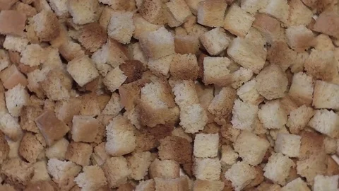 Rusks texture looped Stock Footage 71128392