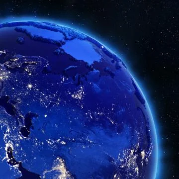 Russia 3d planet イラスト素材