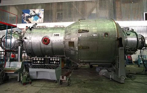 Russia-alpha Module Stock Photos