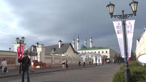Russia: BRICS brings about development and prosperity Stock Footage 289301448