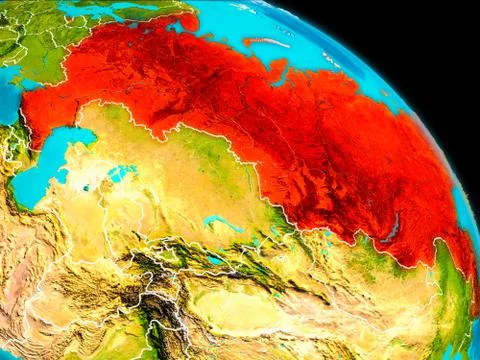 Russia on Earth イラスト素材