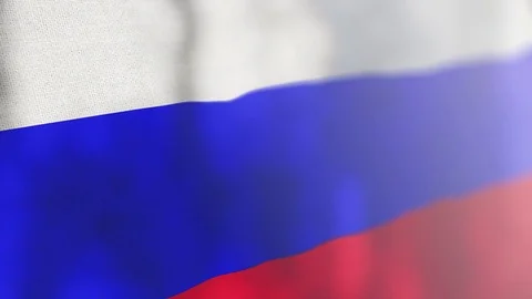 Russia flag animated 스톡 동영상 80597654