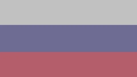 Russia flag animation Stock Footage 310757526