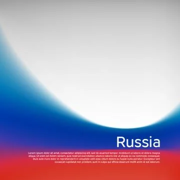 Russia flag background. Business booklet. National banner, poster of russia Stock Illustration