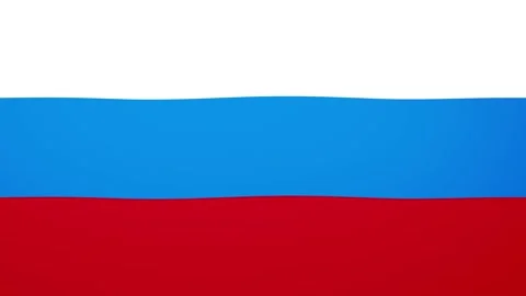 Russia Flag Composition - loopable animation Stock Footage 170124610