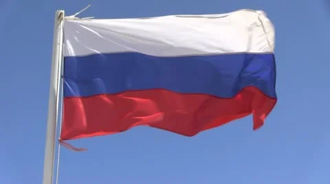 Russia Flag Видео 11884215