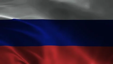 Russia Flag Stock Footage 336965422