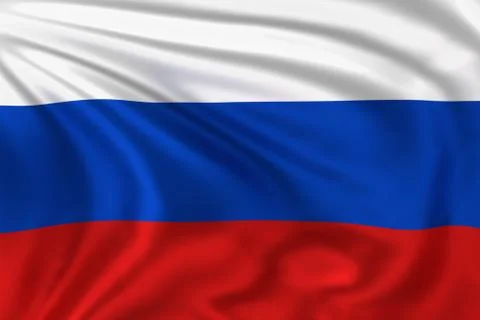 Russia flag イラスト素材