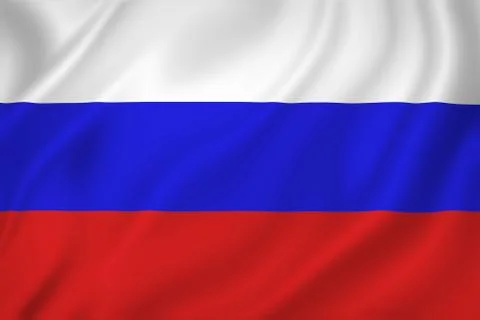 Russia flag Stock Photos