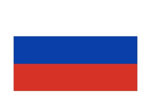 Russia flag vector illustration Stock-Illustration