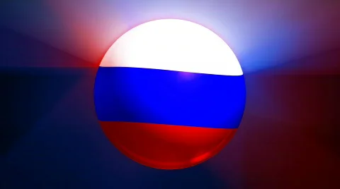 Russia Globe Stock Footage 756626