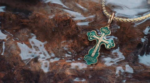 Russia, Holy spring Stock-Footage 56974645