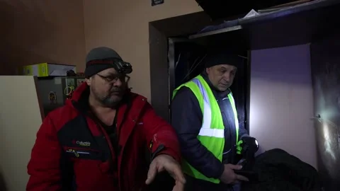 Russia launches drone attack targeting Kharkiv, Kharkiv, UA - 26 Feb 2026 Video stock 329674754