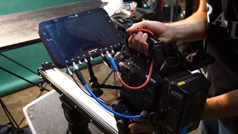 RUSSIA, MOSCOW - CIRCA 2018: 4K V Backstage Stock Footage 100291663