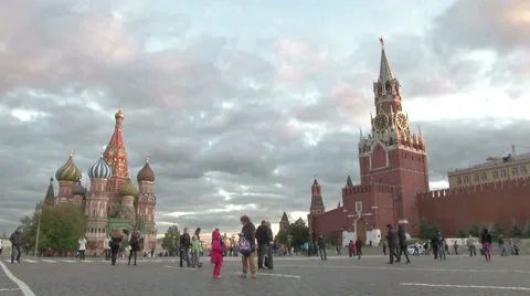 RUSSIA  MOSCOW Stock Footage 45461222