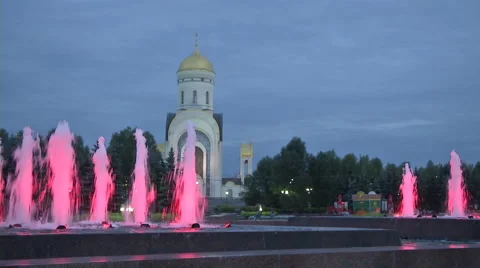 RUSSIA  MOSCOW monument Stock Footage 45429339