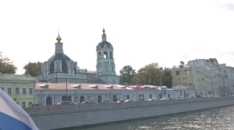 RUSSIA  MOSCOW monument Stock Footage 45430794