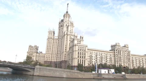 RUSSIA  MOSCOW monument Stock Footage 45430871
