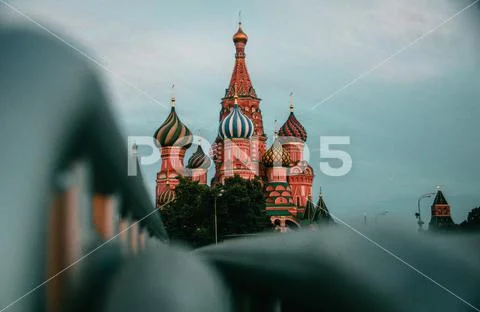 Russia. Moscow. Red square Stock Photos