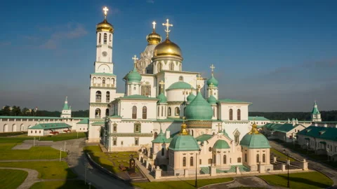 Russia. The New Jerusalem Monastery Stock Footage 142191252