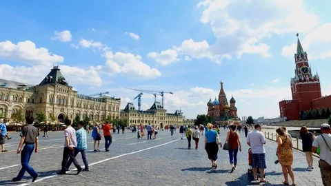 Russia Red Square 02 Stock Footage 82187012