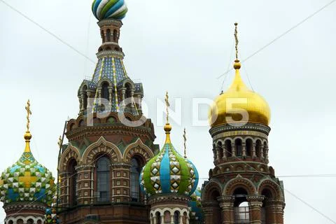 Russia. Saint-Petersburg. City view Stock Photos
