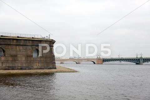 Russia. Saint-Petersburg. City view Stock Photos