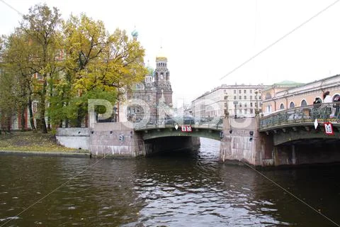 Russia. Saint-Petersburg. City view Stock Photos