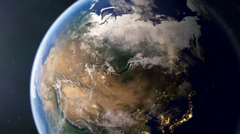 Russia from space Vidéo 50131181