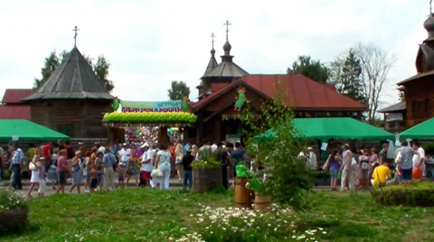 Russia-Suzdal Stock Footage 7766320