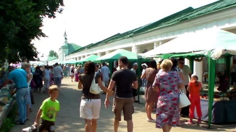 Russia Suzdal Stock Footage 7766370