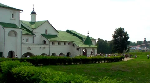 Russia Suzdal Kremlin Stock Footage 7766270