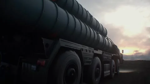 Russian air defense system. 4k animation. Stock Footage 313506029